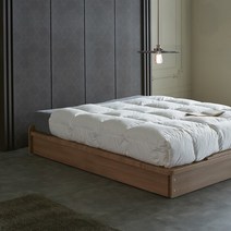 보루네오하우스 모닝듀 미니멀라이프 침대 평상형 퀸(포켓매트) DM242