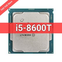 중고 i58600T i5 8600T 2.3 GHz 6 코어 6 스레드 CPU 프로세서 9M 35W LGA 1151