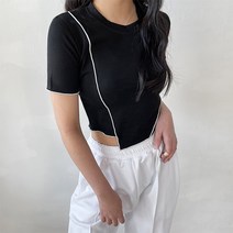 주니어 언발 반팔 방송 댄스복 탑 초등학생 중학생 고등학생