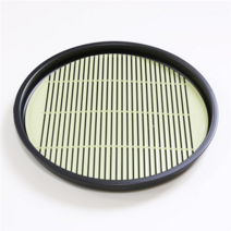 메밀 소바접시 모밀판 소바 트레이 사각 원형 플레이팅 플레이트 예쁜접시 모밀소바접시 회접시 국수접시 튀김채반 일식 수입 그릇 감성 식기 런치 디너 디저트 메인 찬기, 1