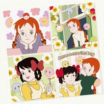 [파코] 유화그리기 세트 빨간머리앤 색칠공부 도안 아크릴물감 그림그리기 집에서 할수 있는 취미 diy 키트 선물, 4. 꽃바구니 페인팅