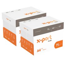 [KT알파쇼핑]엑스포트 A4 복사용지 A4용지 75g 2500매 2박스