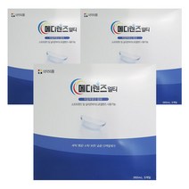 메디렌즈 멀티액 360ml X 3개세트 인케이스 소프트렌즈용액 렌즈용액 렌즈세정액 렌즈세척액 다목적용액, 3세트