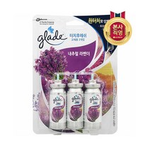 [엘지생활건강] 그레이드 터치앤후레쉬 화장실방향제 리필x3개 라벤더, 상세 설명 참조