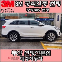3M공식인증점 부산사상구 자동차썬팅 대성자동차 - 중형SUV 썬팅필름, DK, 측후면