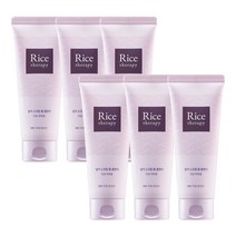 온더바디 라이스테라피 쌀겨 스크럽 폼클렌징 150g, 6개