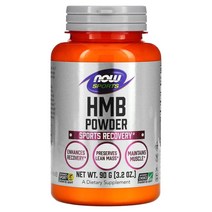 NOW Foods 스포츠 HMB 영양제 분말 파우더 3.2oz(90 g), 상품