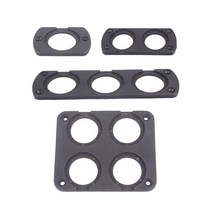 카라반DIY홀쏘 차박 DIY 소켓 매립형 볼트 메타 1구 2구 3구 4구_98999EA, 쿠팡 1-브라켓-1구