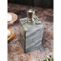 욕실디스펜서 대리석 호텔 손 소독제 병 샤워 젤 로션 프레스 병 프레스형 디스펜스 병 샴푸 세트, H 스타일