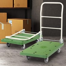 중 핸드카트 손수레 무소음P대차 구루마 수레 운반 사각수레