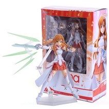 Figma 소드 아트 온라인 Kirito 174 248 Asuna 178 Sinon 241 컬렉션을위한 액션 피겨 모델 장난감 선물, figma178 box