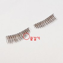 10쌍 갈색 N22호-11mm 투명라인 [듀오뷰티] : 속눈썹, 10개, 갈색 투명라인 11mm