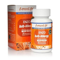 엔조라이프 Anti-Allergy 퀘르세틴 브로멜라인 350mg 250mg 60캡슐, 1box