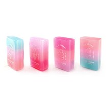 엠플래닛 학용품 초등 학생 초고중 사각 그라데이션 미니 지우개 달란트잔치 9W9767B7, 1개, 본상품선택