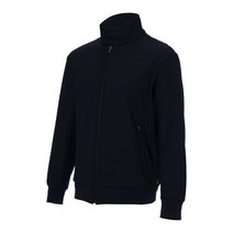 ANDAR 에어솔리드 맨즈 기모 봄버 자켓 블랙