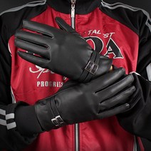 투버클 포인트 피혁장갑 여성 겨울패션 방한장갑