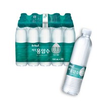 용암수 2L 530ml 천연 미네랄워터 물 안전한 알카리수 먹는샘물 오리온 생수 몸에좋은물 2021, 40병