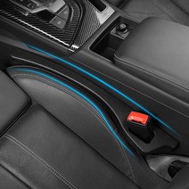 이뽀나몰 2세대 자동차 차량 사이드 시트 틈새커버 틈새막이, 틈새막이 블랙1P, 1개