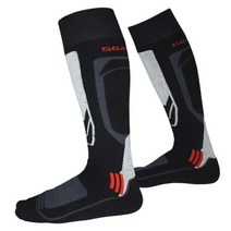 남성 여성 겨울 따뜻한 열 스키 양말 두꺼운 면화 스포츠 스노우 보드 사이클링 축구 Thermosocks 다리 따뜻하게, EU 31-34
