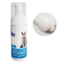 더캣츠 워터리스 샴푸 150ml(베이비파우더향), 상세페이지 참조, 단품