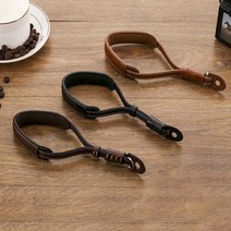 감성스터프 미러리스 카메라 가죽 손목 핸드 스트랩 3종 세트, 블랙+커피+브라운