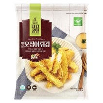 사옹원 매콤 오징어튀김 350g, 1팩