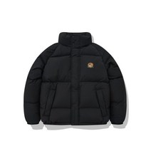 COVERNAT RDS 프레피 다운 숏 푸퍼 블랙 CO2204DP05BK