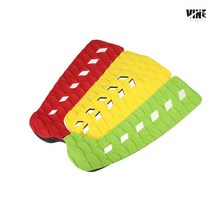 서핑보드패드 트랙션 스킴보드 미끄럼방지 수상 스포츠 액세서리 바다 해변 레저 도구 3개, CHINA, Red Yellow Green