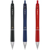 자바 제트라인 M 볼펜 0.7mm 낱자루 / 메탈 / 저중심 / 초저점도 / 유성볼펜, 블루