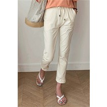비비더블유스타일 BBWSTYLE 에디온 밴딩 9부일자팬츠 (5740782)