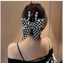 빅걸스 리본핀 헤어집게핀