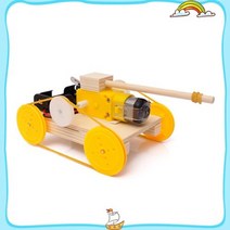 조립 전동 탱크 만들기 우드 과학 교구 수업 재료 학습 탐구 교재 원리 창의 방과후