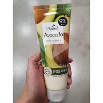 온더바디 더내추럴 아보카도 클렌징폼 민감성 피부용 200g 거품 유분 피지 매끈 피부 미세먼지 노폐물 세정 코코넛 유래 저자극 마일드, 1개