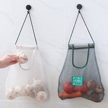 SMN 양파망 과일망 마늘망 야채망 양파 보관함 그물망, 색상.1 베이지