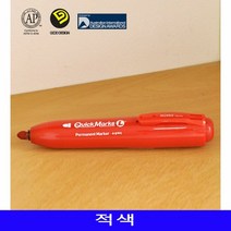 [KT알파쇼핑]모리스 유성매직 노크식 문구사무용품 빨강 1개