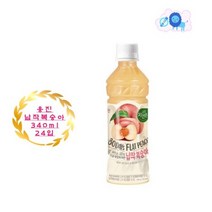 당장사자몰 웅진 자연은 납작복숭아 340ml x24입, 상세페이지 참조, 상세페이지 참조