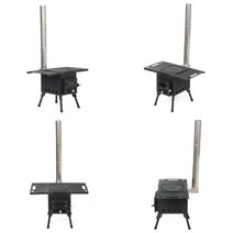 라온지니 접이식 화목난로 57.5X46CM 캠핑난로 캠핑화목난로 캠핑화로대