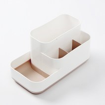 칸칸 화장대 데스크 소품정리함(베이지) 필기구정리, 상세 참조