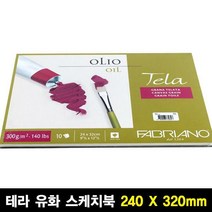 파브리아노 테라 유화용 스케치북 패드 300g T02