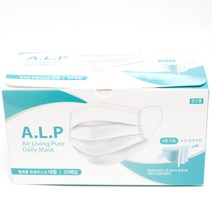 ALP 데일리 비말 차단 덴탈 운동 러닝 마스크 편한호흡 50매