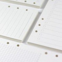 A5 A6 육공 기본 다이어리 속지 8type [6공 위클리 인덱스 가계부 먼슬리 내지], A6 다이어리속지 월간계획