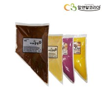 알앤알 커피 콩빵 반죽 5kg (1kg X 5개) 옵션 선택(커피 플레인 바나나 고구마 초코)머핀 커피콩빵 팬케익 반죽, 반죽 커피맛1kg X 5개