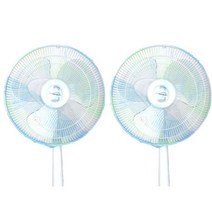 1+1 국산 선풍기망 뒷면커버, 공기정화(화이트)