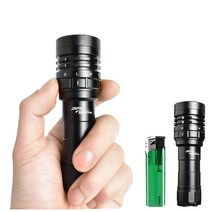 제로빔 D5 LED 후레쉬 해루질랜턴 방수랜턴, 21700배터리+충전기추가, 다이빙손등홀더