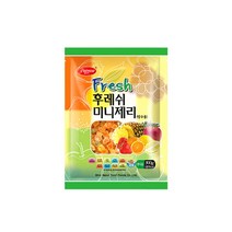 팥모아 빙수용 과일맛 젤리 300g 10개, 단품