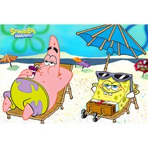 하비하버 스폰지밥 직소퍼즐 모음 애니퍼즐 굿즈 취미생활 캐릭터 애니 퍼즐, 스폰지밥 옵션06, 500피스