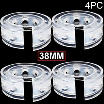 자동차 부품 서스펜션 쇽업쇼바 부싱 유니버설 충격 흡수장치 스프링 범퍼 자동 버퍼 보호대 솔라리스 크레타 3008 ix35 리오 3 포커스 2 A3 티구안, CHINA, 38MM (4PCS)