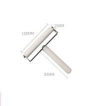 범가정용프린터기 실리콘 롤러 부드러운 고무 10cm 휴대폰 수리 도구 노트북 보호기 스크린 필름 부착, 01 10CM