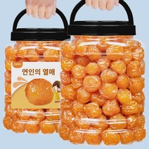 연인매 500g 상사매 원앙매 새콤달콤 매실말 매실 장미 매실 설탕에 절인 임산부 간식 말린 과일, 프리미엄 대형 캔 500gx1캔, 1개