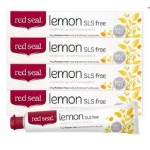 레드씰 레몬 SLS Free치약 100g x 4, 1개